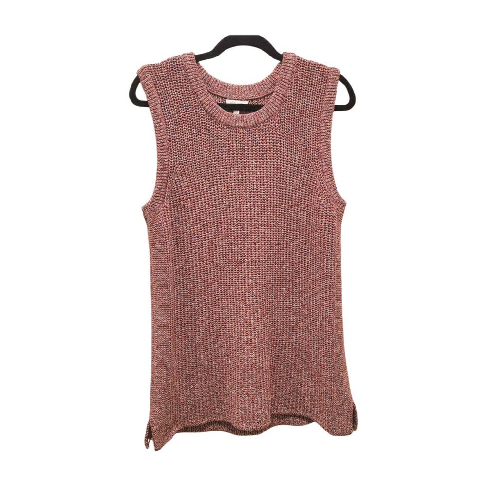 Ella Moss Sweater Vest Marge Multicolor Knit Sleeveless Long Juniors XXL - Picture 2 of 7